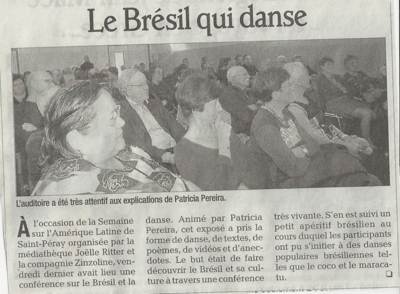 12 eme édition semaine "Histoires d'Amérique latine" de Saint-Péray en ardèche avec l'association Ayllu et Partage sans Frontières - la presse